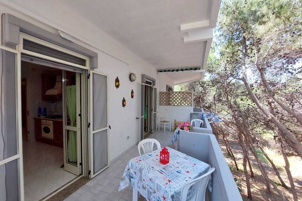 Ganze Wohnung, Beachfront apartment beach below in Rivabella di Gallipoli, Rivabella