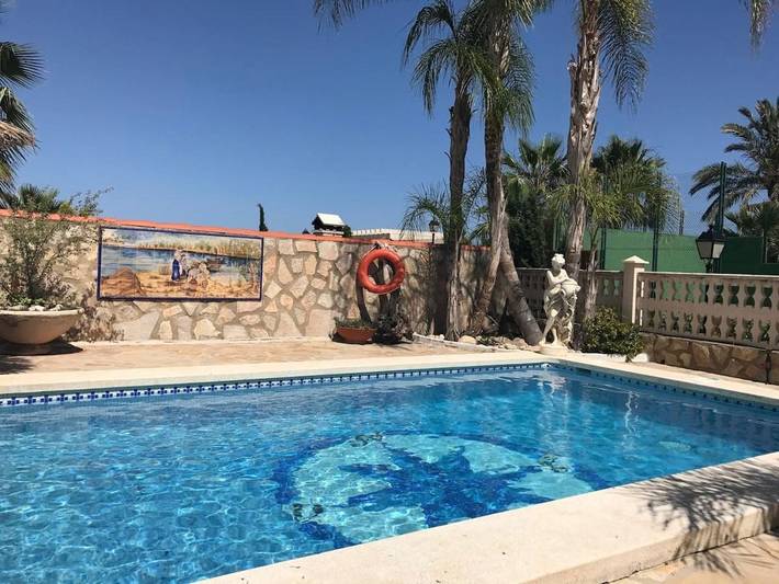 Casa rural para 11 personas, con vistas además de jardín y piscina, Se admiten mascotas en Peñíscola - 2