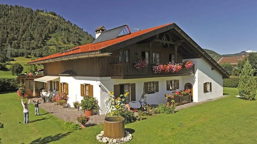 Vakantiewoning voor 4 personen, met terras aan de Walchensee
