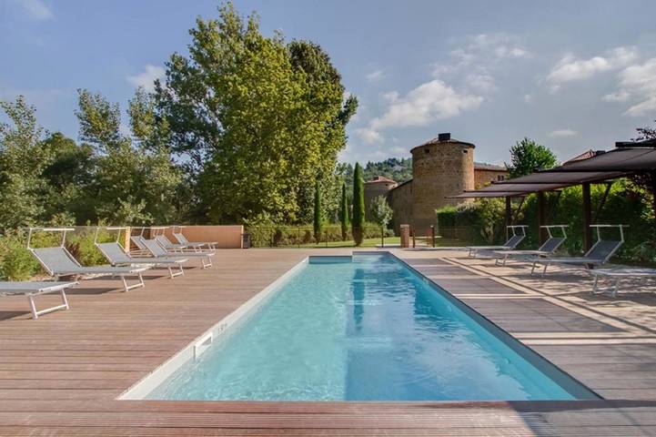 Hôtel pour 2 personnes, avec jardin ainsi que piscine et vue, animaux acceptés à Couiza - 4