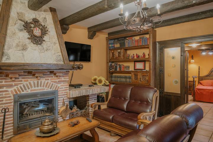 Casa rural 'La Anunciada' con vistas al lago y jardín privado in Urueña, Provincia de Valladolid