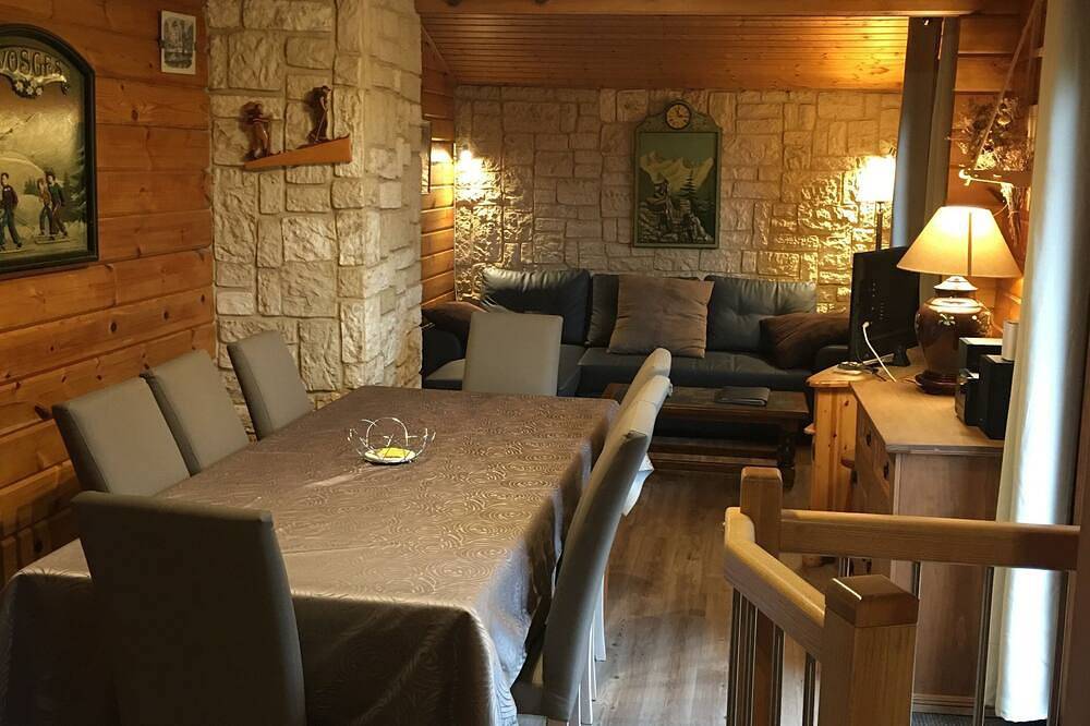 Chalet mit großer Panoramaterrasse klassifiziert mit Tourismus ausgestattet in Xonrupt-Longemer, Regionaler Naturpark Belchen der Vogesen