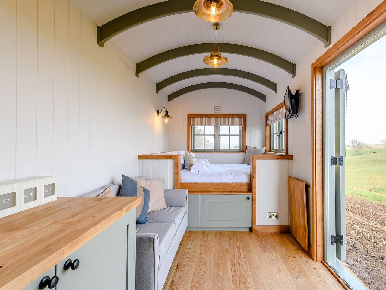 Shepherds Hut Retreat in Wiltshire