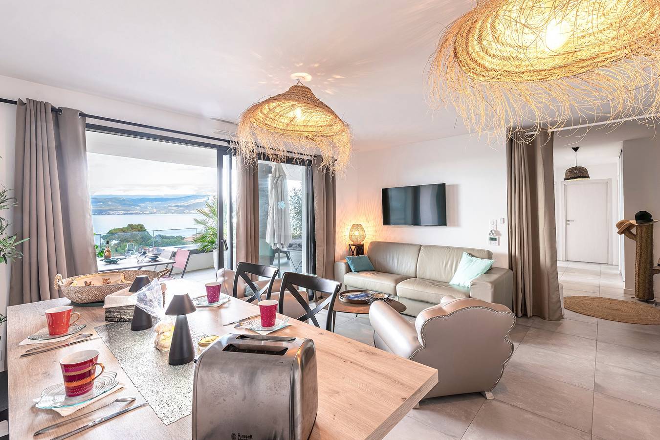 Apartamento entero, La Vista - Climatisé, vue mer in Porticcio, Grosseto-Prugna