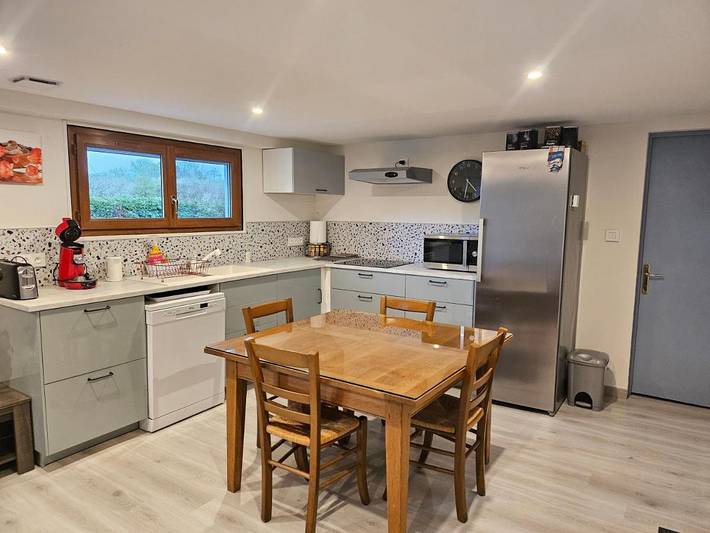 Appartement de vacances pour 2 personnes, avec vue ainsi que jardin et terrasse