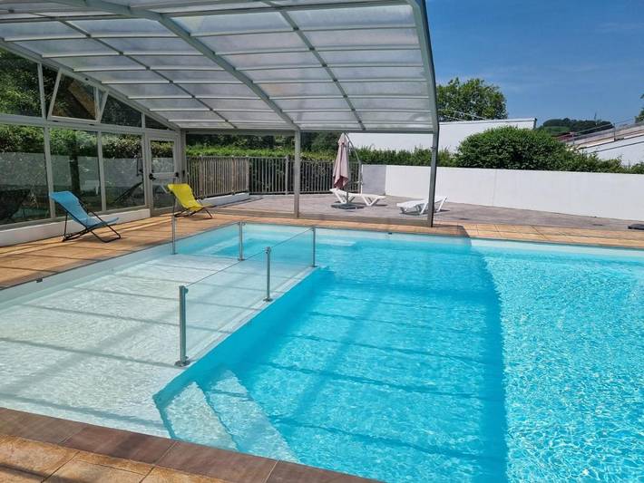 Chalet pour 6 personnes, avec vue ainsi que piscine et jardin au Pays basque - 2