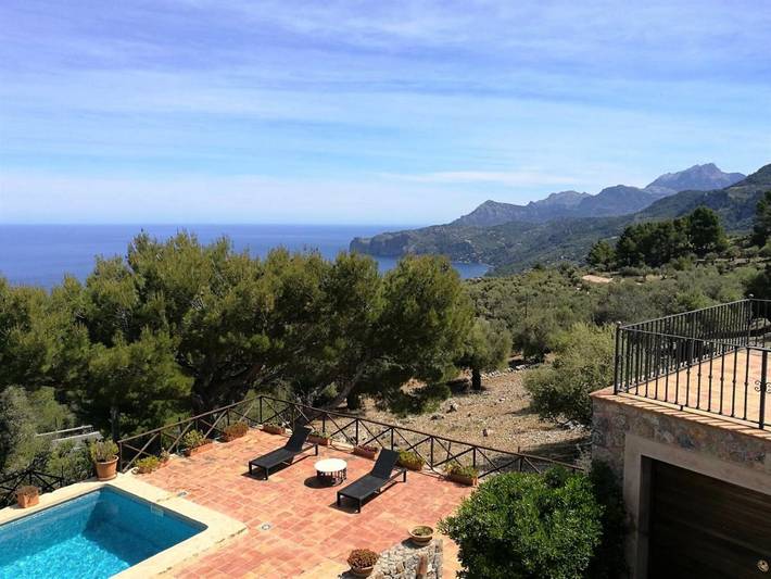 Casa rural para 6 personas, con Terraza y Jardín además de Piscina y Vistas en Deyá