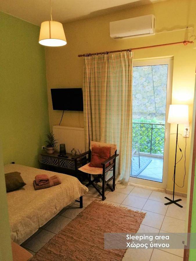 Appartement de vacances pour 2 personnes, avec Balcon ainsi que Terrasse et Jardin