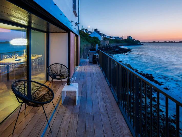 Gîte pour 6 personnes, avec terrasse dans Port de l'Aber Wrac'h - 4