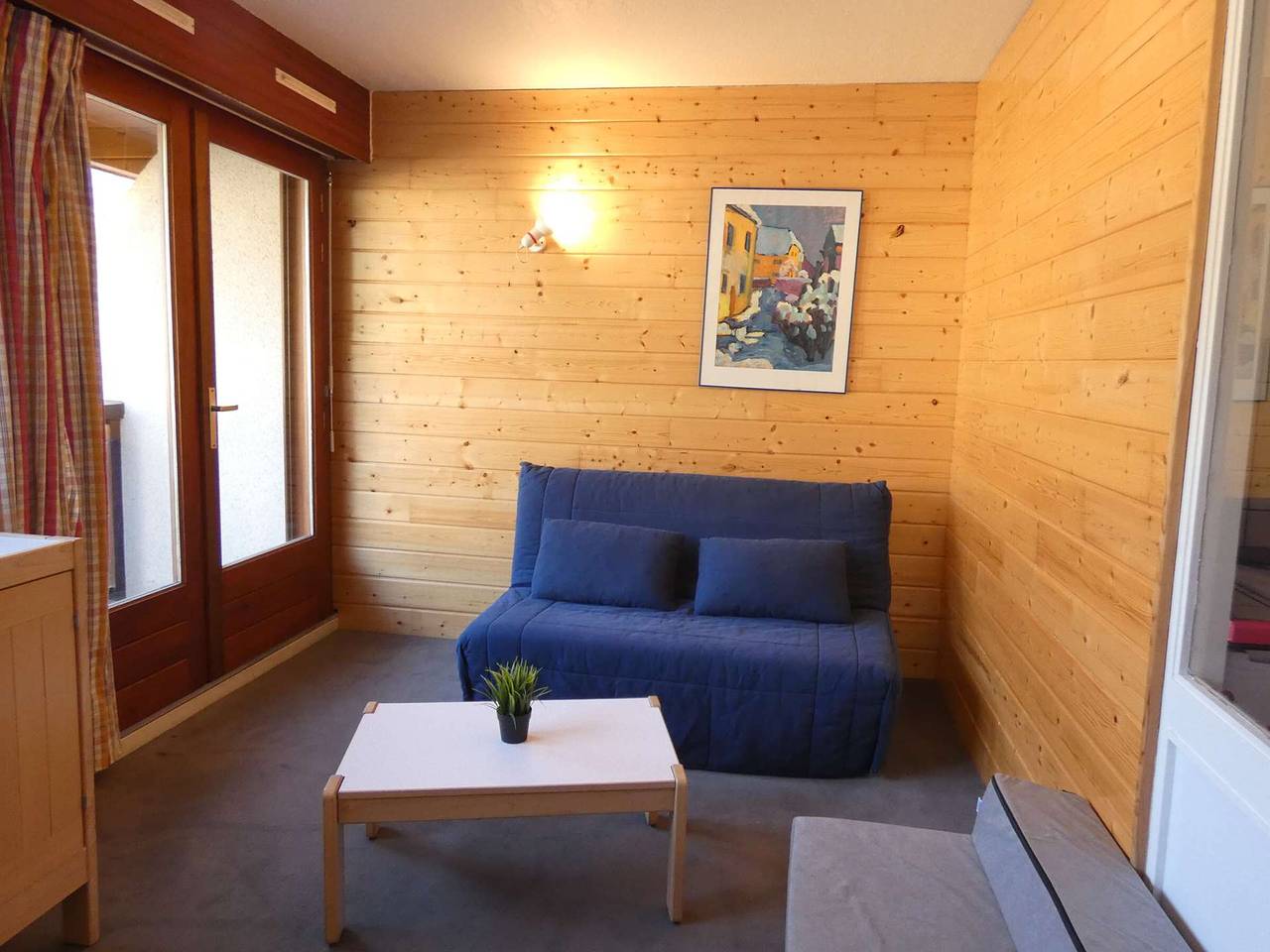 Estudio entero, Estudio acogedor para 4 con balcón, gimnasio y más en Vignec in Vignec, Parque nacional de los Pirineos