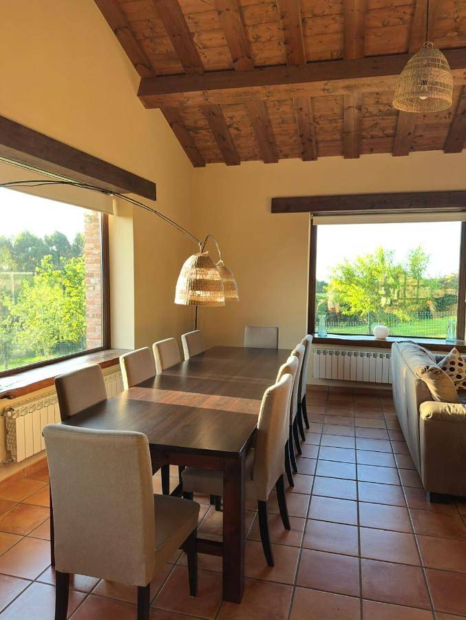 Casa de vacaciones para 8 personas, con Balcón y Jacuzzi además de Terraza y Jardín en Comarca de la Sidra - 4