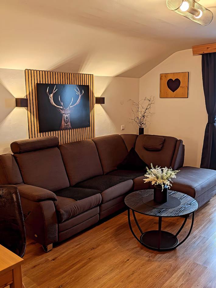 Ferienwohnung für 2 Personen, mit Balkon und Sauna im Mittenwald