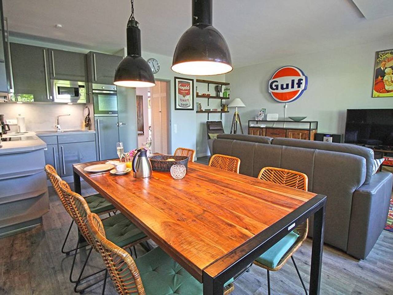 Ganze Ferienwohnung, Ferienwohnung Treibgut - Fewo Treibgut 3 Zi, bis 4 P., Eg, Terrasse in Rettin, Ostholstein
