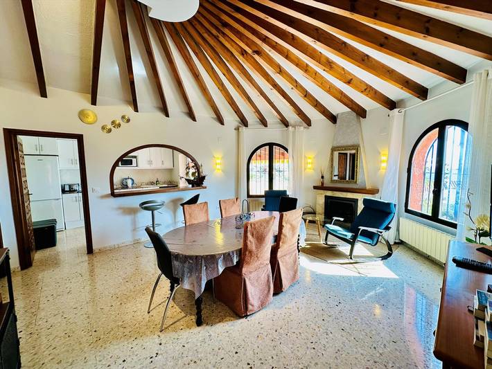 Villa con piscina privada, aire acondicionado y vista al mar en Benitachell in La Cumbre del Sol, Benitachell
