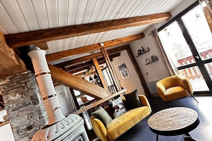 Chalet für 14 Personen, mit Balkon und Whirlpool sowie Sauna - 1