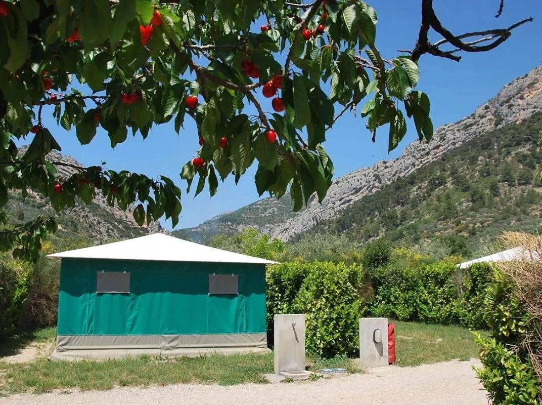 Zecamping 3* animé piscine animaux acceptés hammam mobil-home 21m2 in Buis-les-Baronnies, Región de Nyons