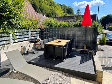 Gîte pour 6 personnes, avec terrasse, animaux acceptés dans Plage de Puys