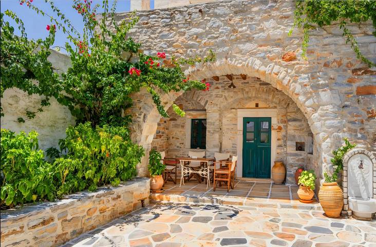 Ferienhaus für 5 Personen, mit Garten in Griechenland