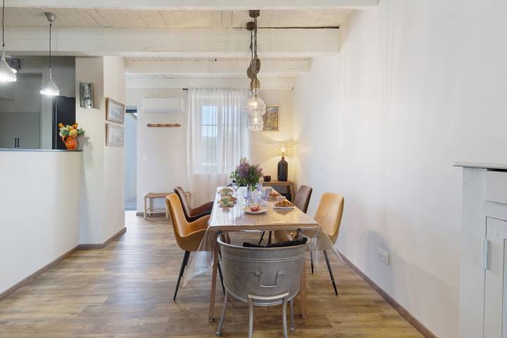 Cozy Vogue Holiday Home with Private Terrace, Balcony, and Air Conditioning in Vogüé, Ardèche