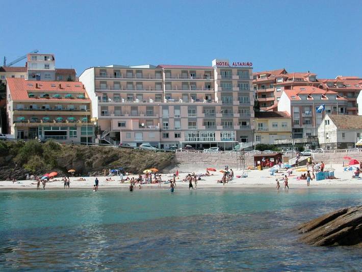 Hotel para 2 pessoas, com varanda em Portonovo