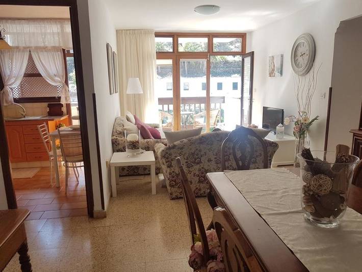 Apartamento de vacaciones para 5 personas, con vistas y balcón en La Palma - 2
