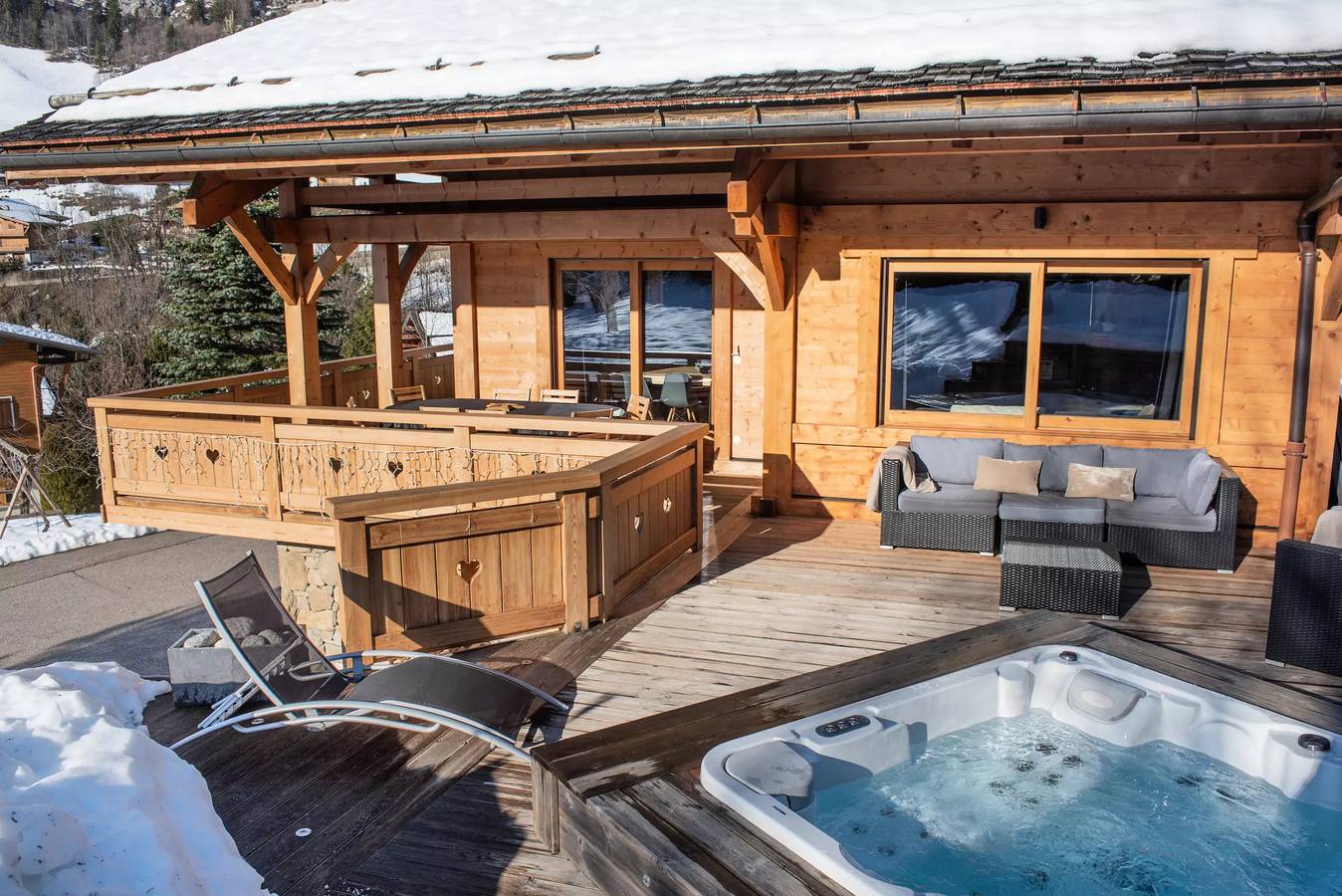 Apartamento entero, 6 estancias por 11 personas in Le Grand-Bornand, Región de Annecy