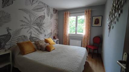 Chambre d’hôte pour 4 personnes, avec jardin et terrasse à Polliat