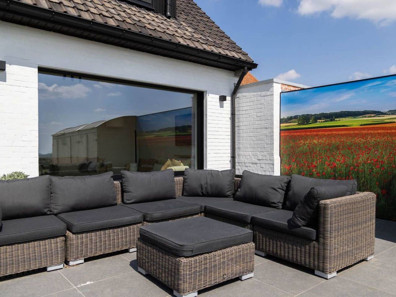 Ferienvilla "Wellness Akkerland" in Zandvoorde, Zonnebeke