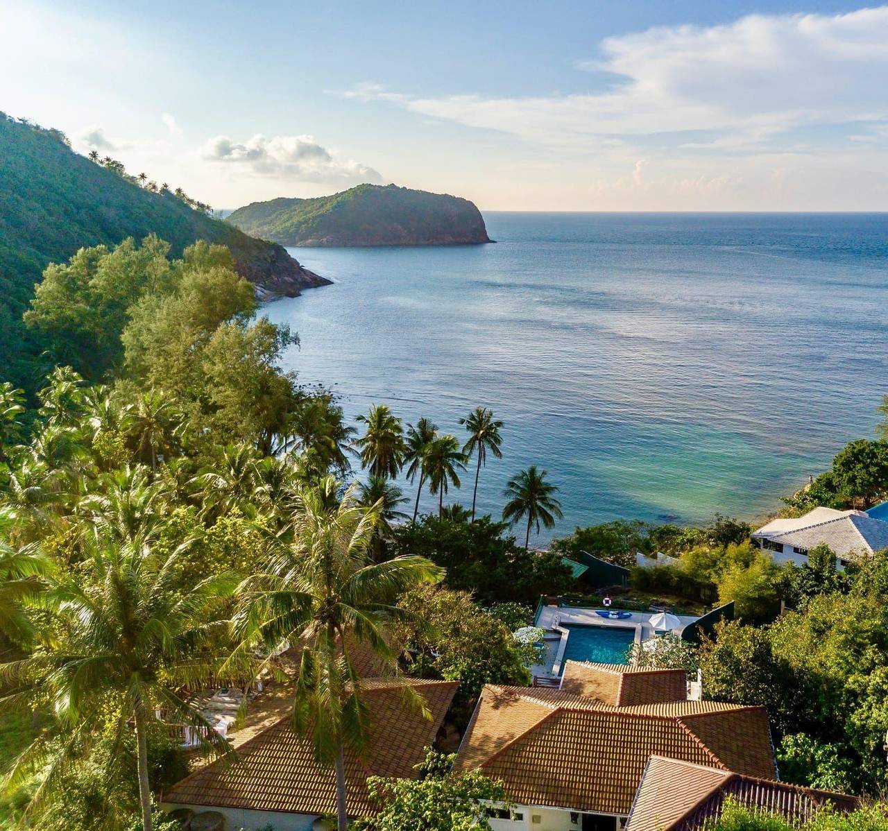 Familienfreundliches schönes Ferienhaus in Ko Pha-Ngan mit privatem Parkplatz in Koh Phangan