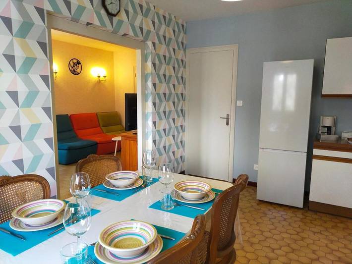 Appartement de vacances pour 4 personnes, avec jardin et vue