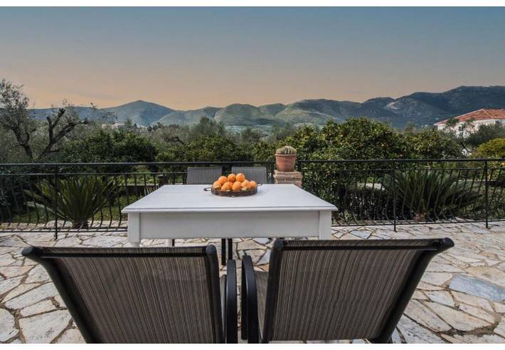 Ferienhaus für 5 Personen, mit Balkon und Garten