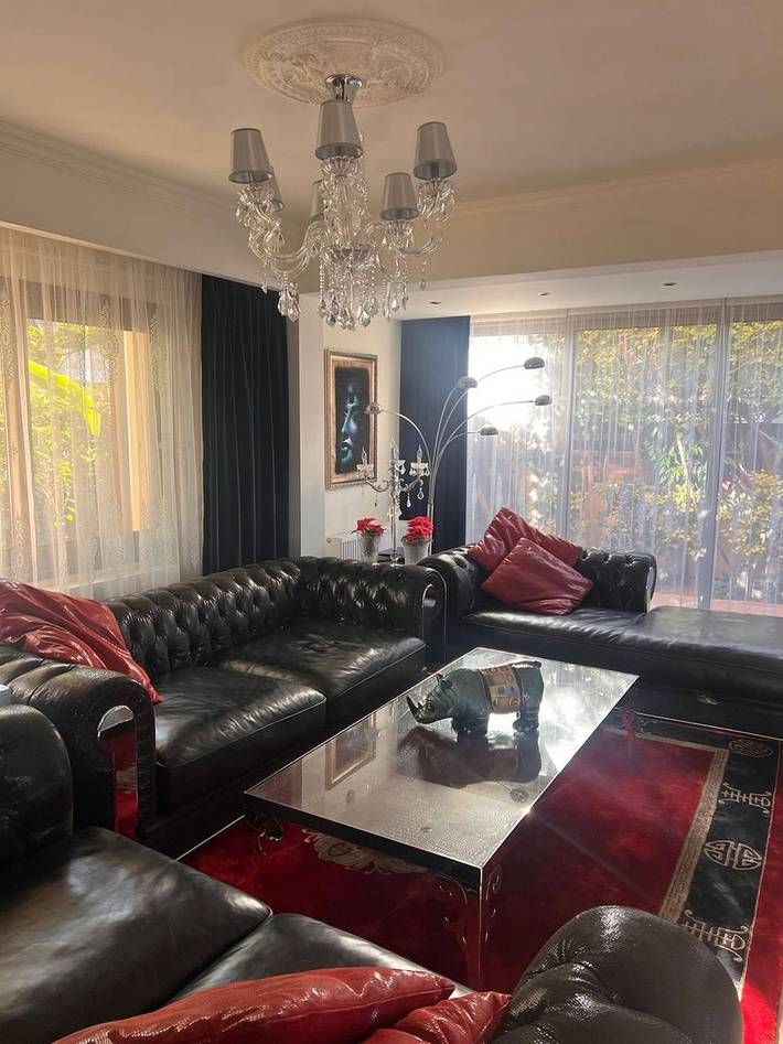 Villa for 6 people, with ocean view and garden as well as sauna in Larnaca District