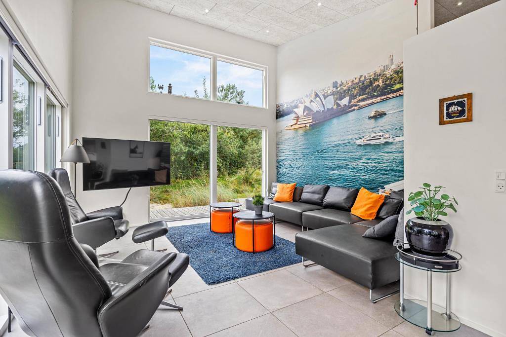 Luxury holiday home with hot tub, sauna and games room in Blavand, Varde Region