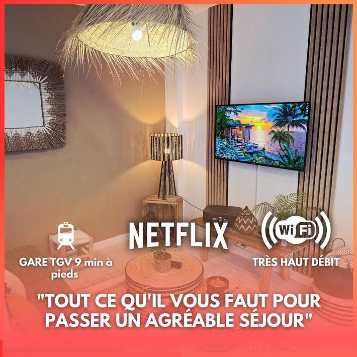 Appartement de vacances pour 2 personnes, avec jardin