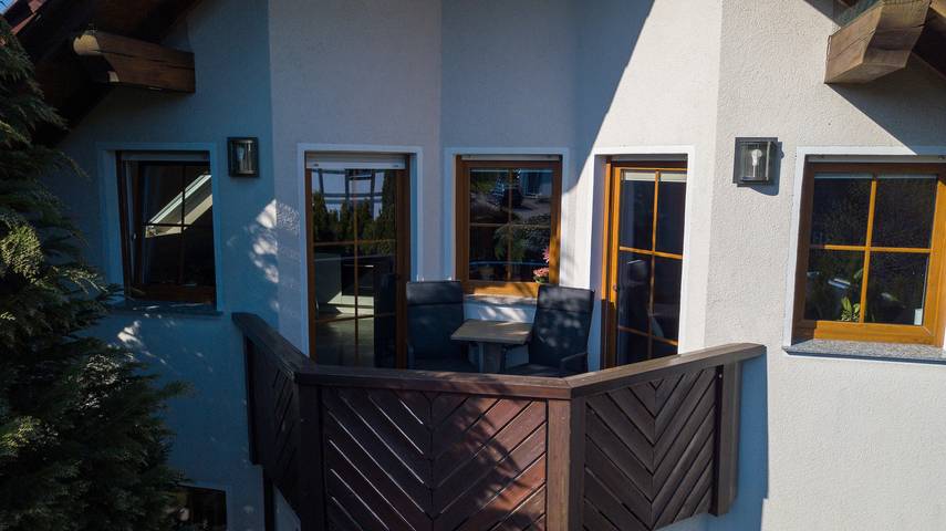 Ferienwohnung für 4 Personen, mit Balkon und Garten sowie Ausblick im Teutoburger Wald - 4