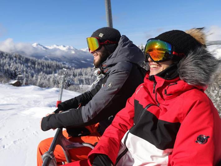 Camping le Malazéou (Wellness Sport Camping) - Chalet 4 personnes - Chalet Des Amis 4 personnes 29m2 2 Chambres in Savignac-les-Ormeaux, Pyrénées