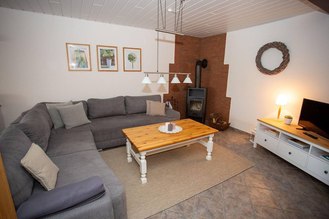 Ganze Wohnung, Ferienwohnung "Abendrot" für 5 Personen und zwei Hunde. in Dagebüll, Nordseeküste