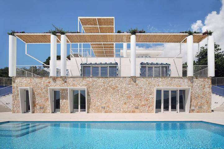 Bungalow für 12 Personen, mit Terrasse in Latium