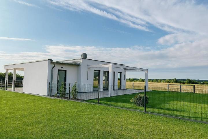 Ferienhaus für 5 Personen, mit Seeblick und Sauna sowie Ausblick und Garten in Sachsen - 2