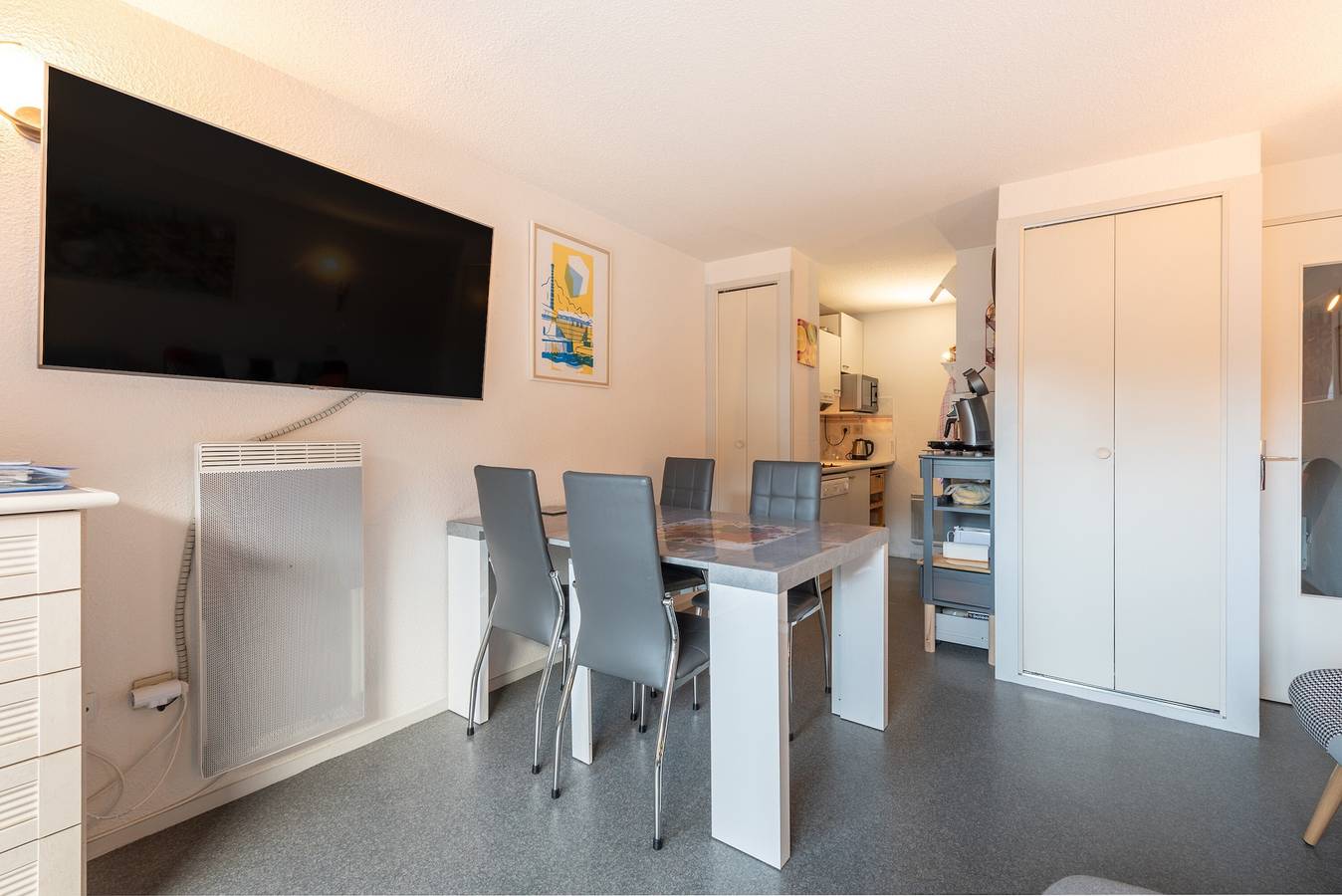 Ganze Wohnung, Le Duplex des Neiges – Saint-Lary: Helles Apartment mit Bergblick für 6 Personen in Saint-Lary-Soulan, Nationalpark Pyrenäen