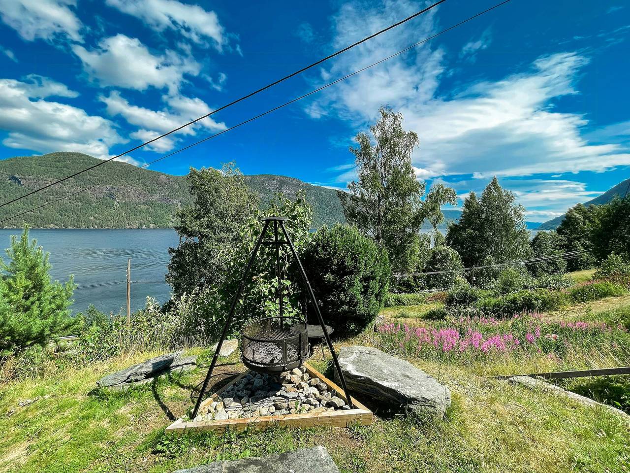 Hochgelegene Hütte mit Sauna am Tinnsjøen in Tinn