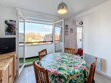 Gîte pour 4 personnes, avec balcon à Merville-Franceville-Plage