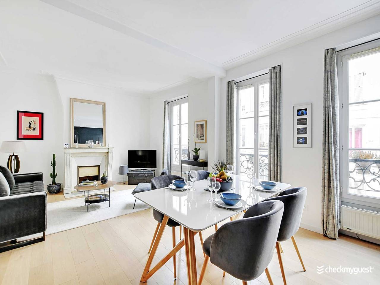 Appartement élégant - 1Ch/4P - Les Batignolles in Paris, Île de France