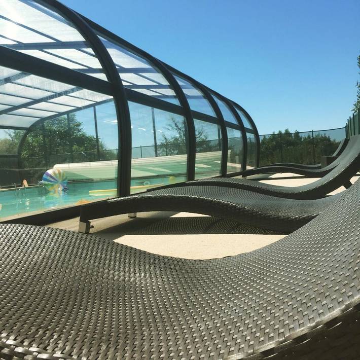 Location de vacances pour 4 personnes, avec jardin et bassin pour enfant ainsi que piscine et vue, animaux acceptés à Hénansal - 4