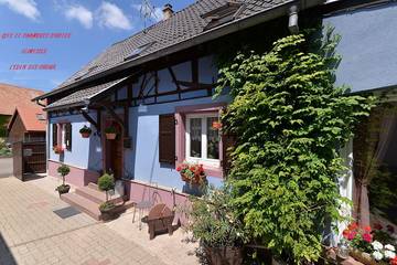 Chambre d’hôte pour 2 personnes, avec jardin à Krautergersheim