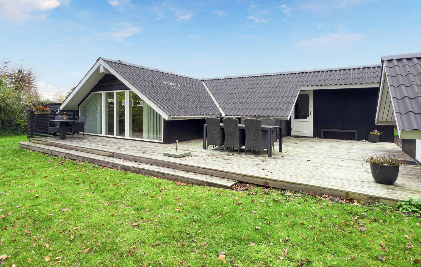 Ferienhaus für 6 Personen mit Terrasse in Skødshoved, Knebel