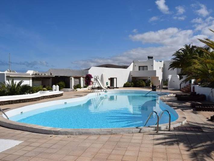 Appartement de vacances pour 4 personnes, avec Jardin ainsi que Bassin pour enfant et Piscine dans Betancuria