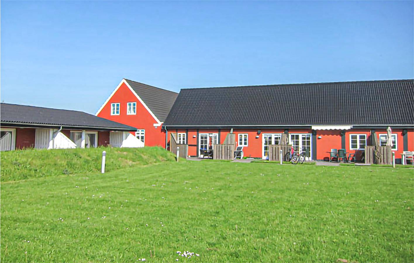 Ganze Ferienwohnung, Ferienwohnung für 4 Personen mit Terrasse in Aakirkeby, Bornholm