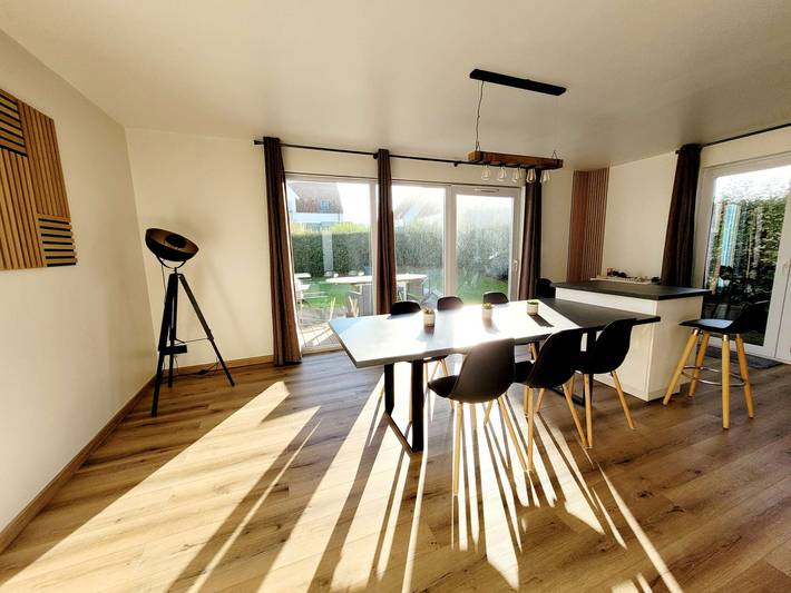 Villa pour 7 personnes, avec Balcon ainsi que Terrasse et Jardin dans le Nord-Pas-de-Calais