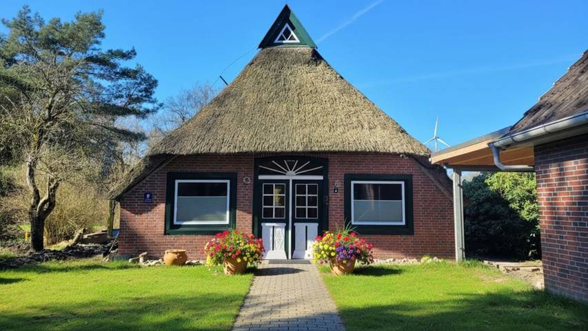 Ferienhaus für 4 Personen, mit Garten und Terrasse, mit Haustier